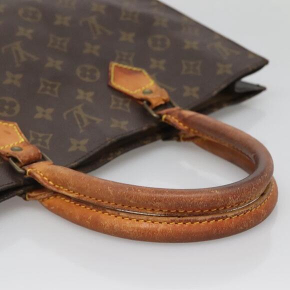LOUIS VUITTON Monogram Sac Plat Hand Bag M51140 - Picture 7 of 12